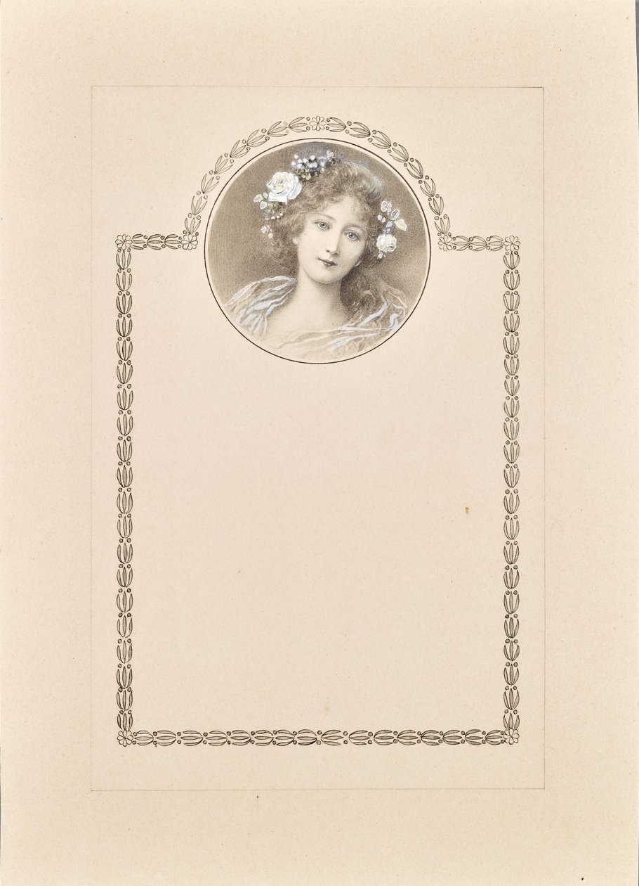 Design for Greeting Card by Raimund Ritter Von Brennerstein Wichera