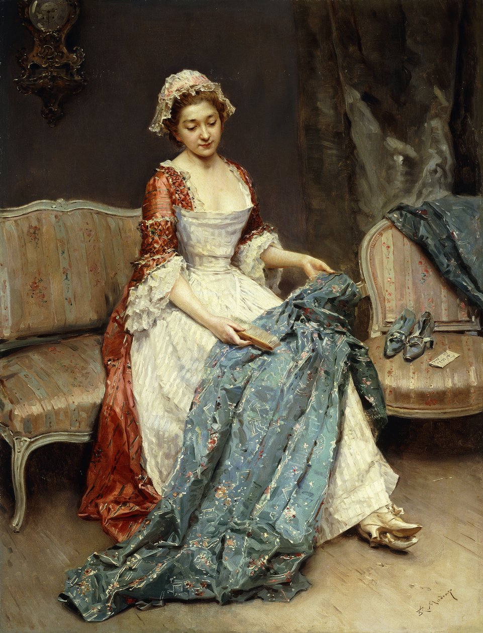 After the Ball by Raimundo de Madrazo y Garreta