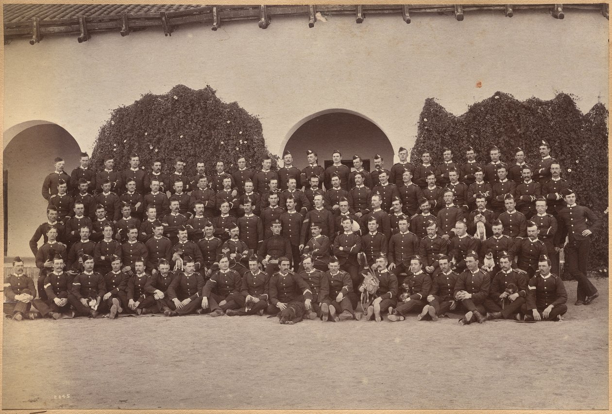 B. c/o Devonshire Regiment, Jhansi (recto) by Raja Deen Dayal