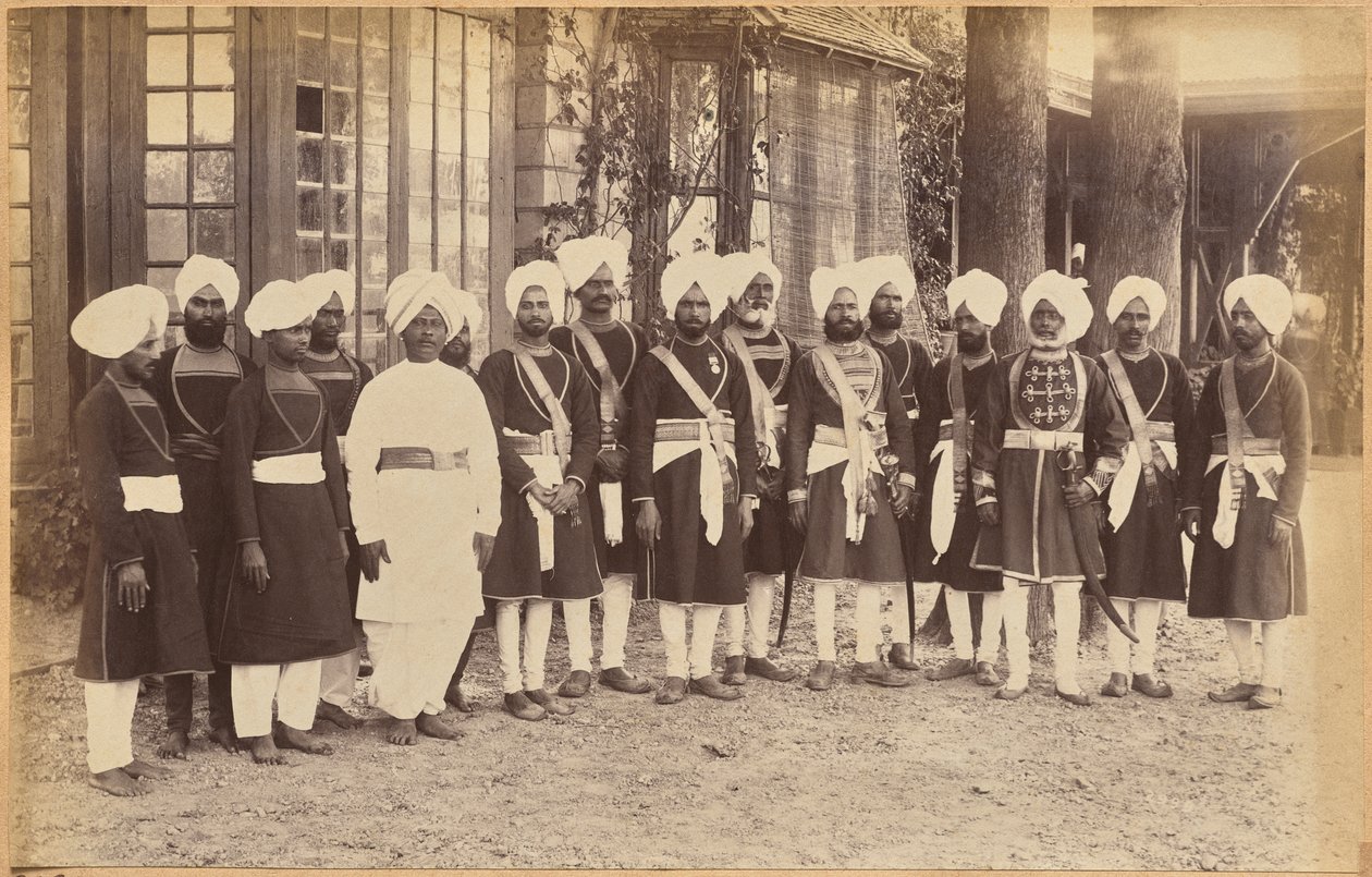 Servants of His Honor the Governor of Punjab by Raja Deen Dayal