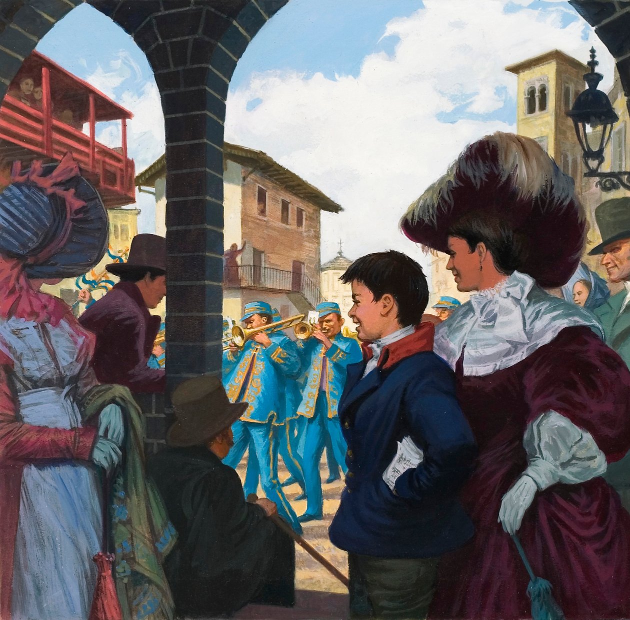 Giuseppe Verdi (1813-1901) as a young boy by Ralph Bruce
