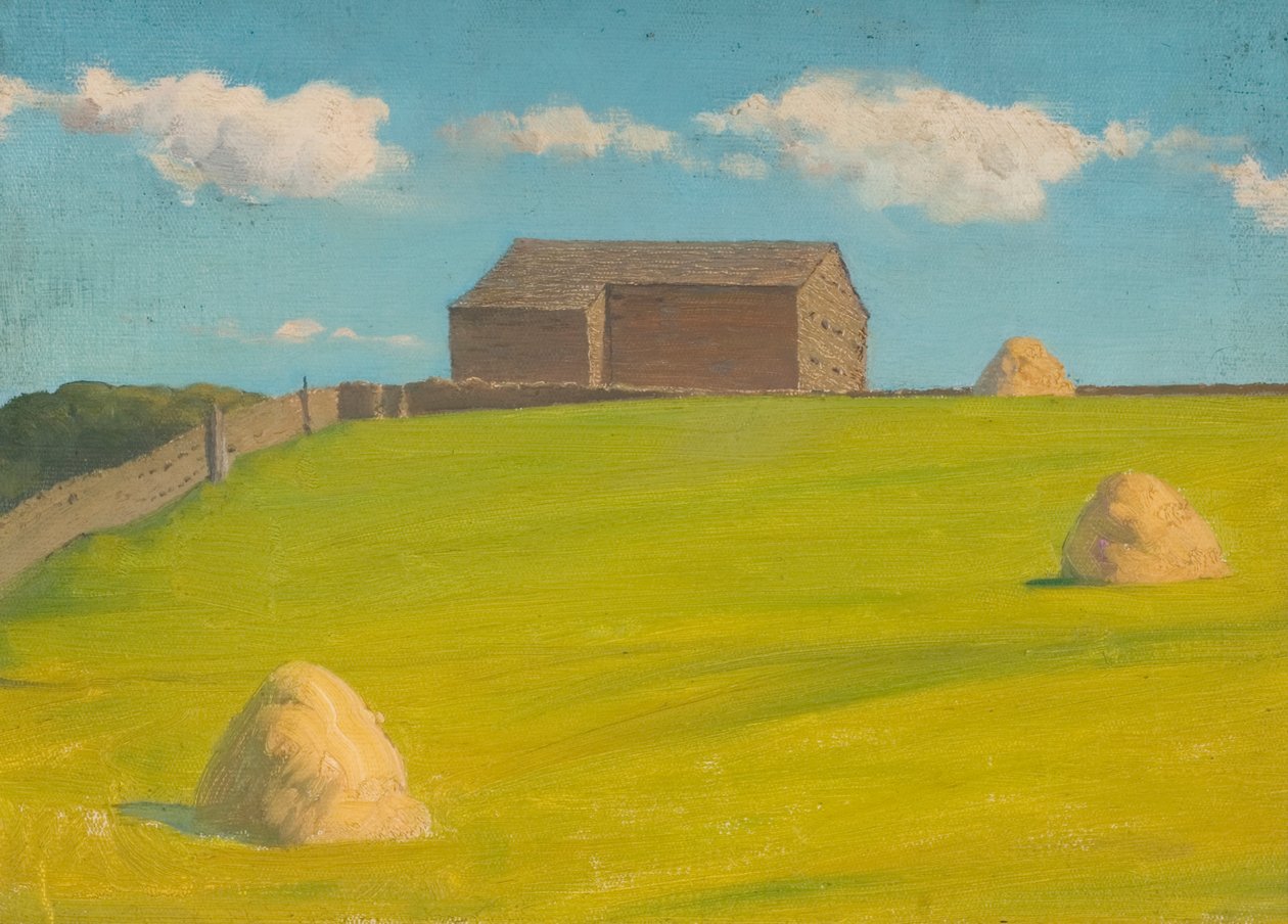 Farm by Ralph Bullock: Highest-quality art reproduction