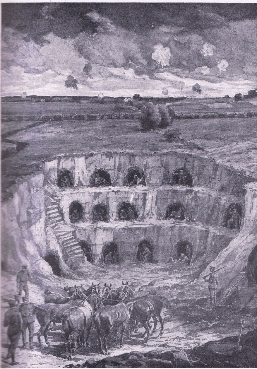 The modern cave dwellers by Ralph Cleaver