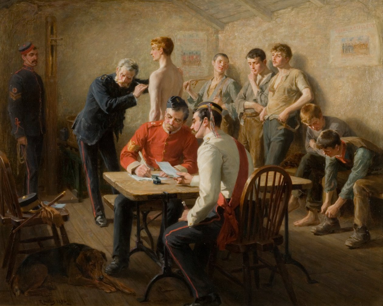 Passing the Doctor by Ralph Hedley