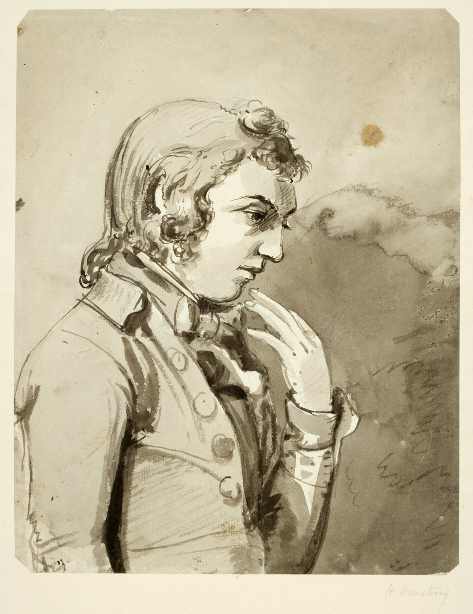 Portrait of Henry Armstrong by Ralph II Waters