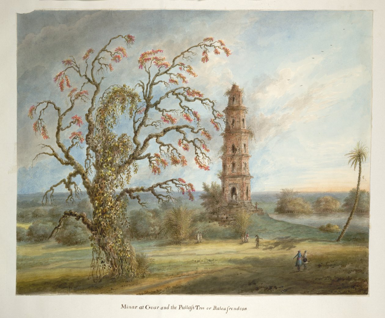 The Five Storeyed Tower at Gaur Known as the Pir Asa Minar or Firoz Shah Minar by Ram Sita