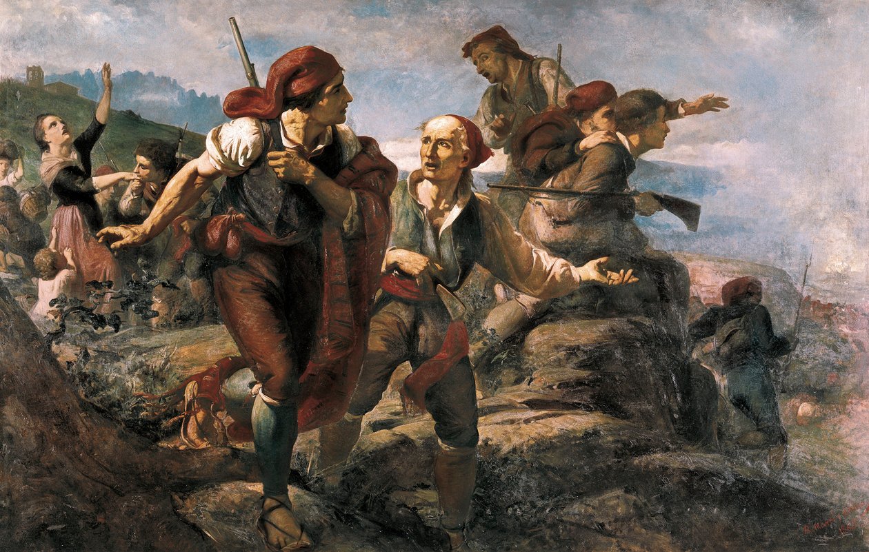 Spanish War of Independence: The Catalan militia of Bruc by Ramón Martí Alsina