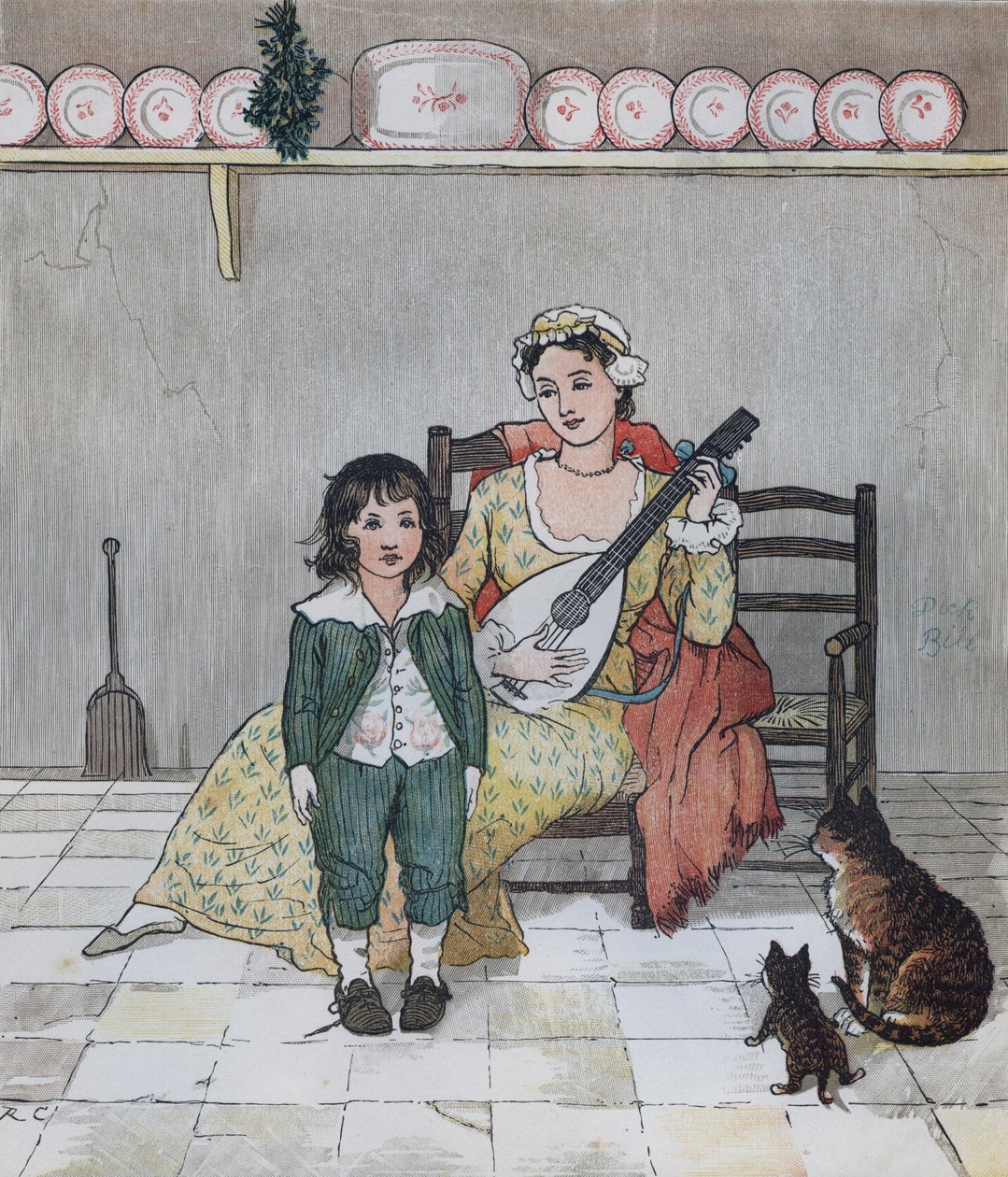 An Elegy on the Death of a Mad Dog (Illustration by Randolph Caldecott) by Randolph Caldecott