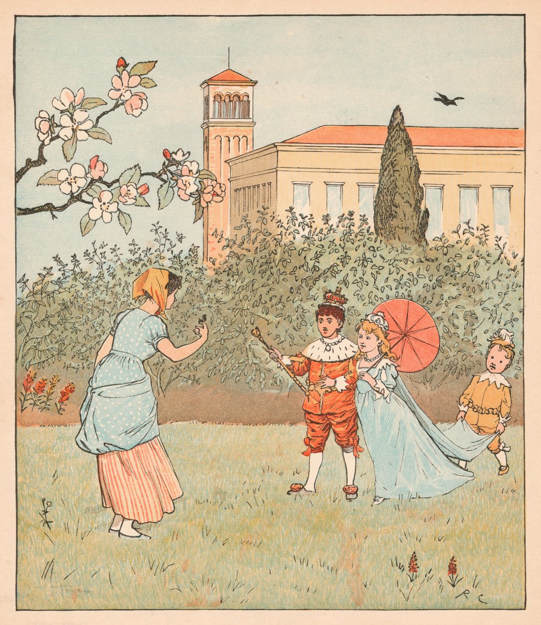 The Maid and the Jenny Wren by Randolph Caldecott