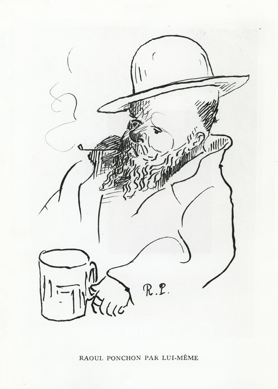 Self Portrait by Raoul Ponchon