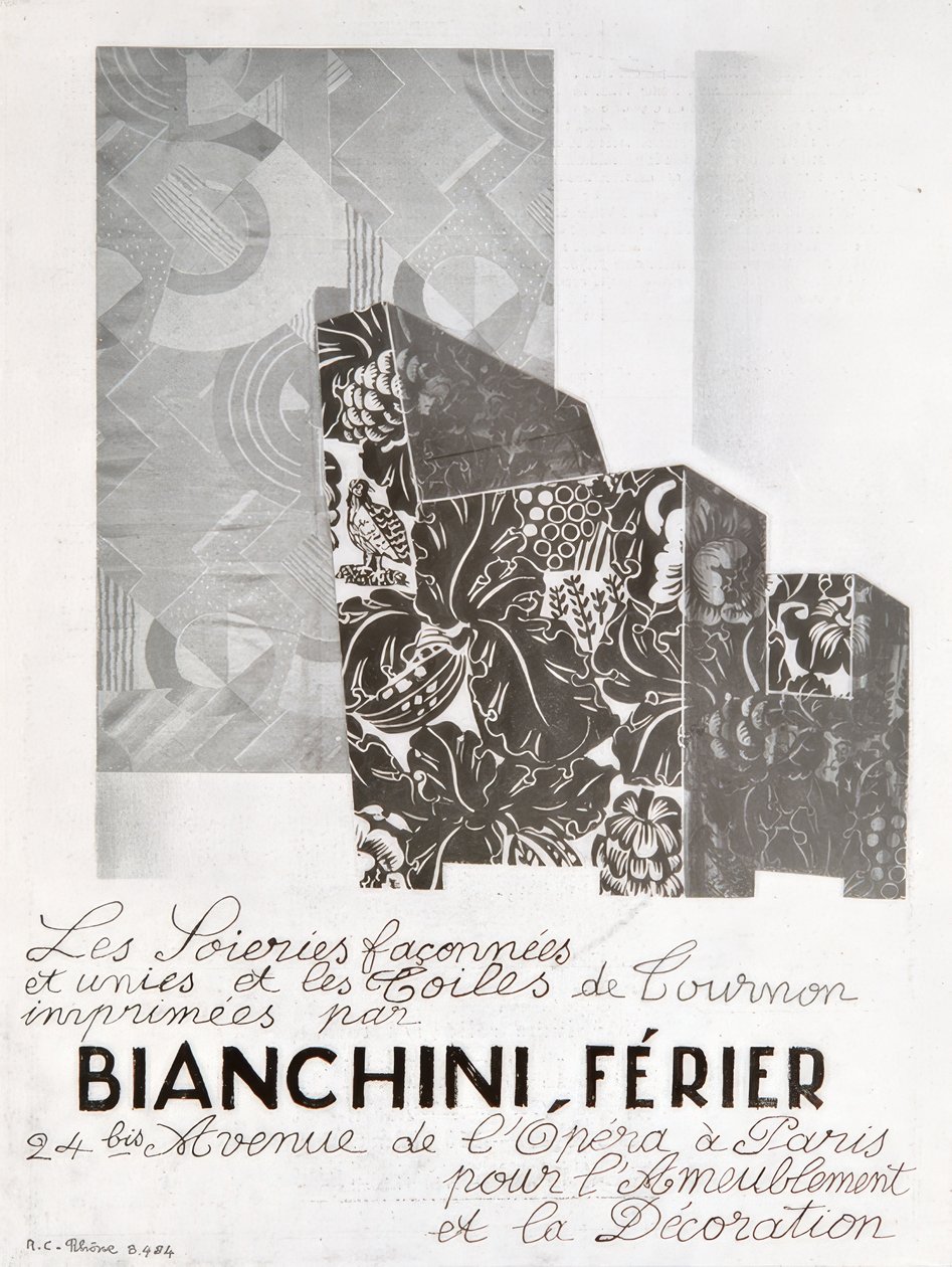 Armchair Upholstered with a Tournon Canvas by Raoul Dufy