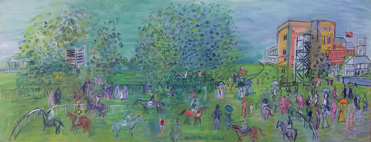 Ascot, c.1930 by Raoul Dufy