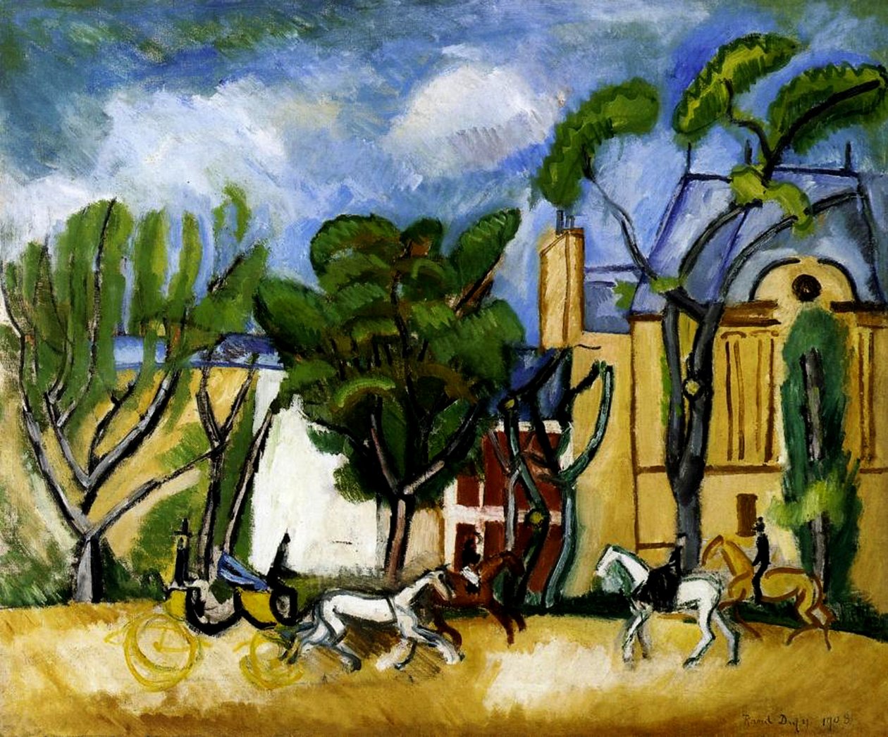 Bois de Boulogne by Raoul Dufy