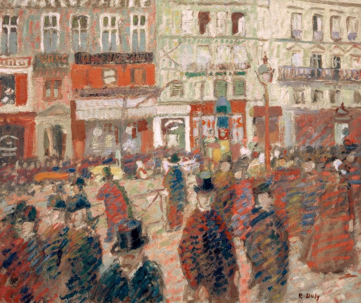 The Boulevard Saint-Martin by Raoul Dufy