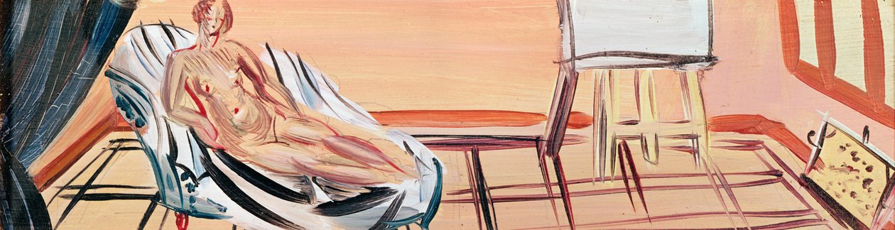 Nude with an Easel by Raoul Dufy