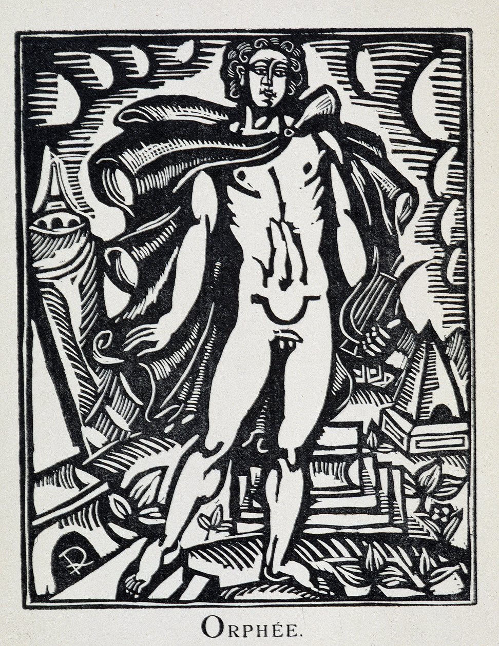 Orpheus - in "Le Bestiaire ou cortège d
