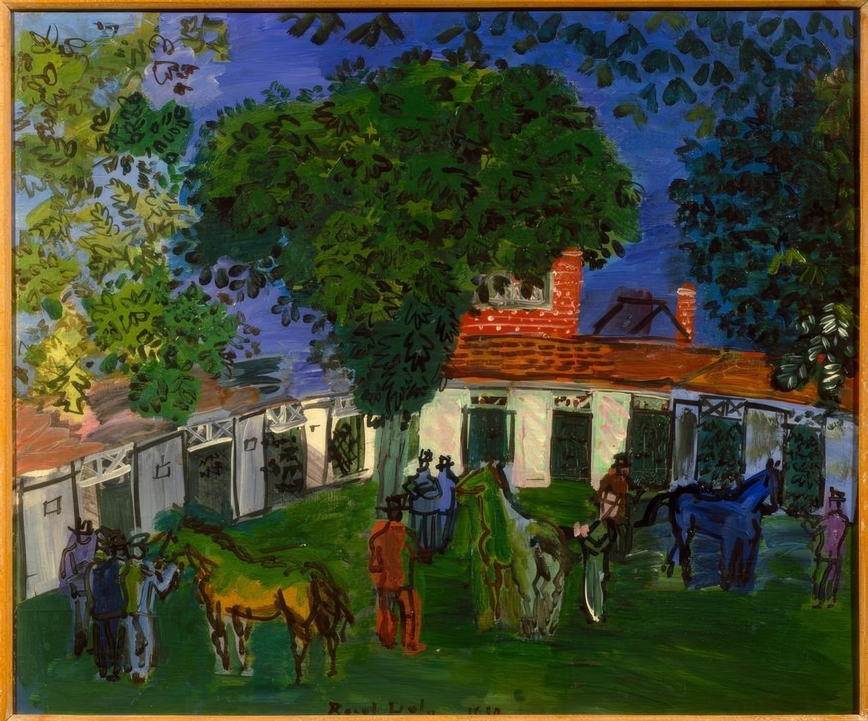 Paddock by Raoul Dufy