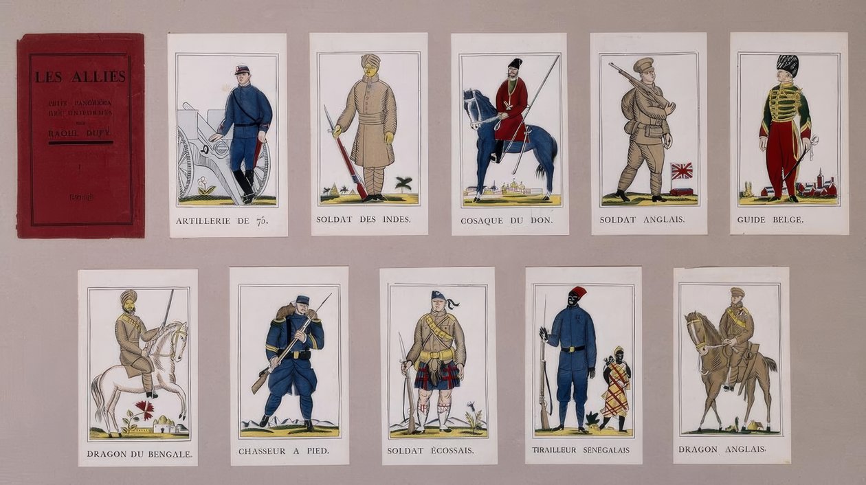 Soldier Characteristics by Raoul Dufy