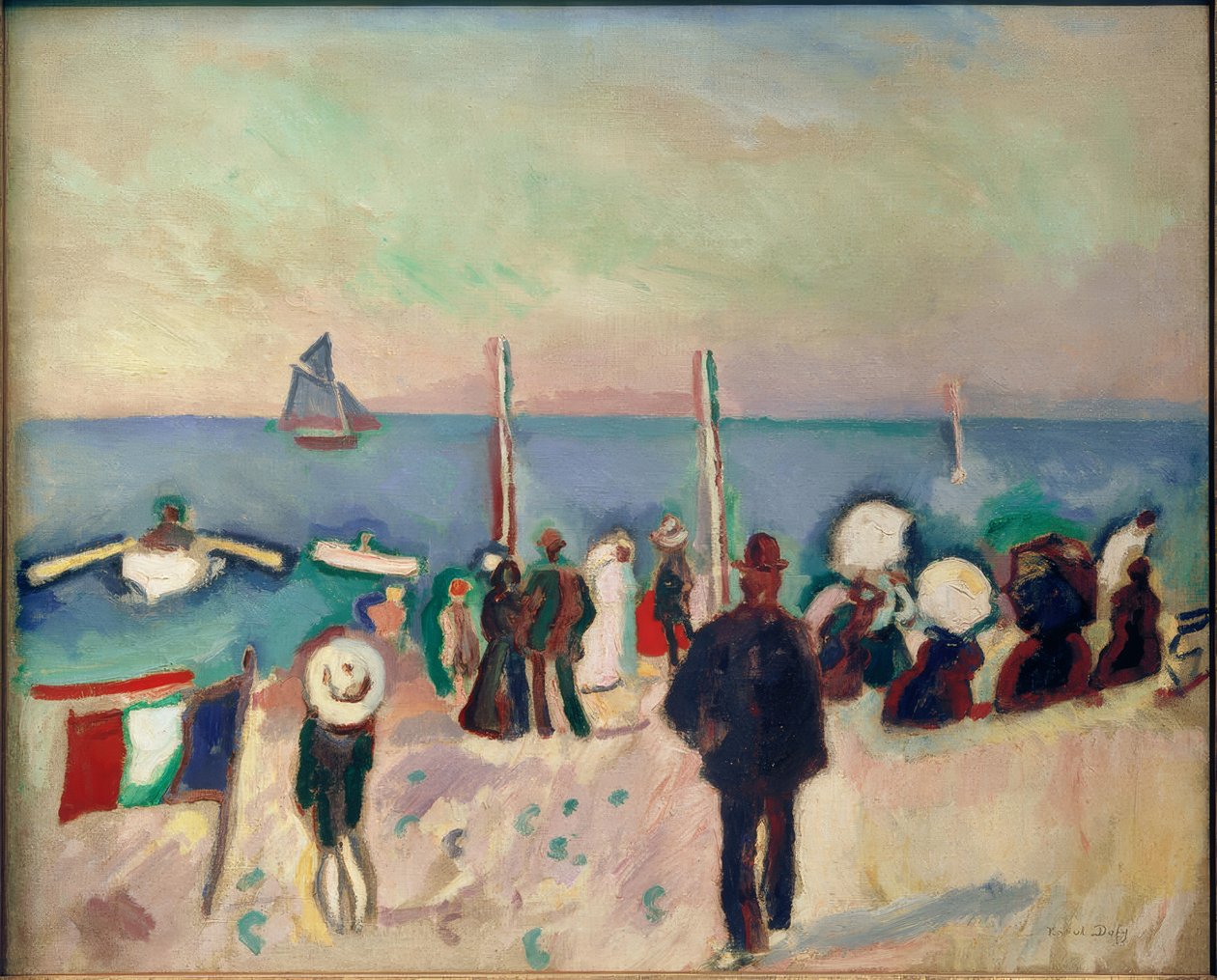 Raoul Dufy、La Plage de Sainte-Adresse 235cb496-4d9e-4634-9a53-