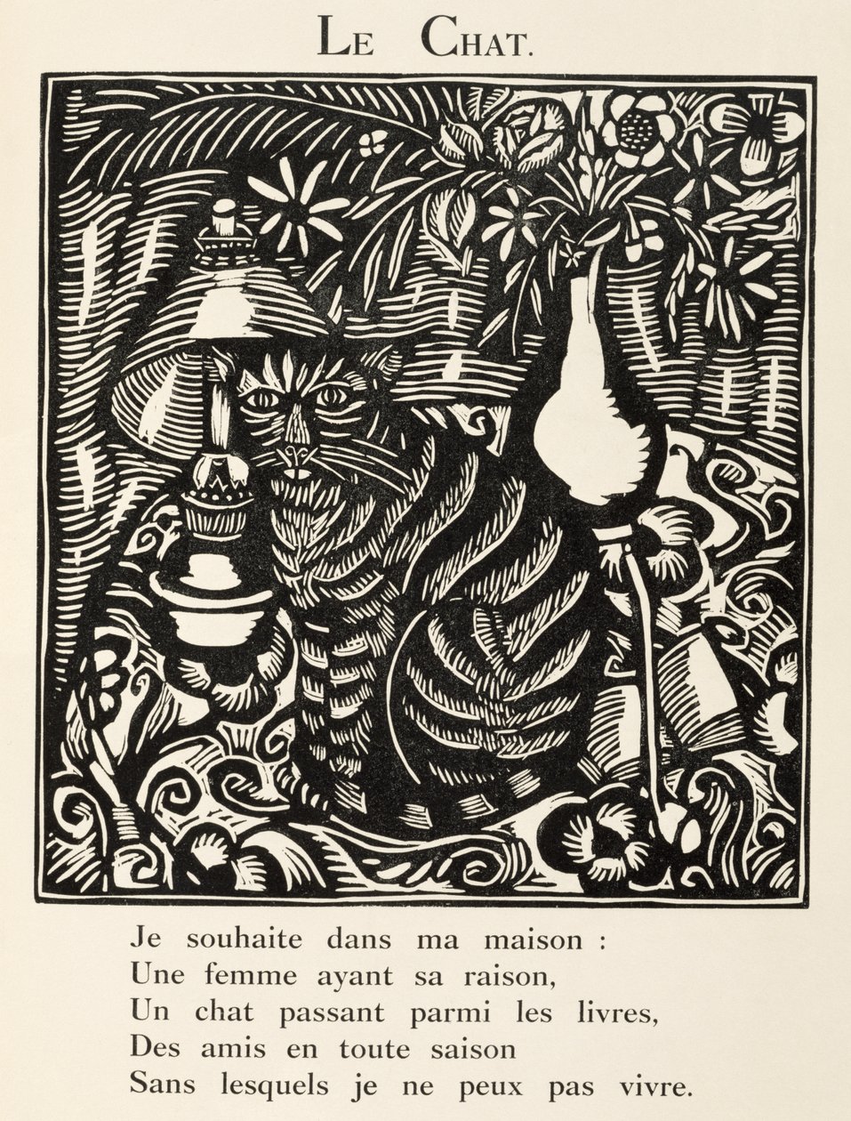 The Cat, illustration from 