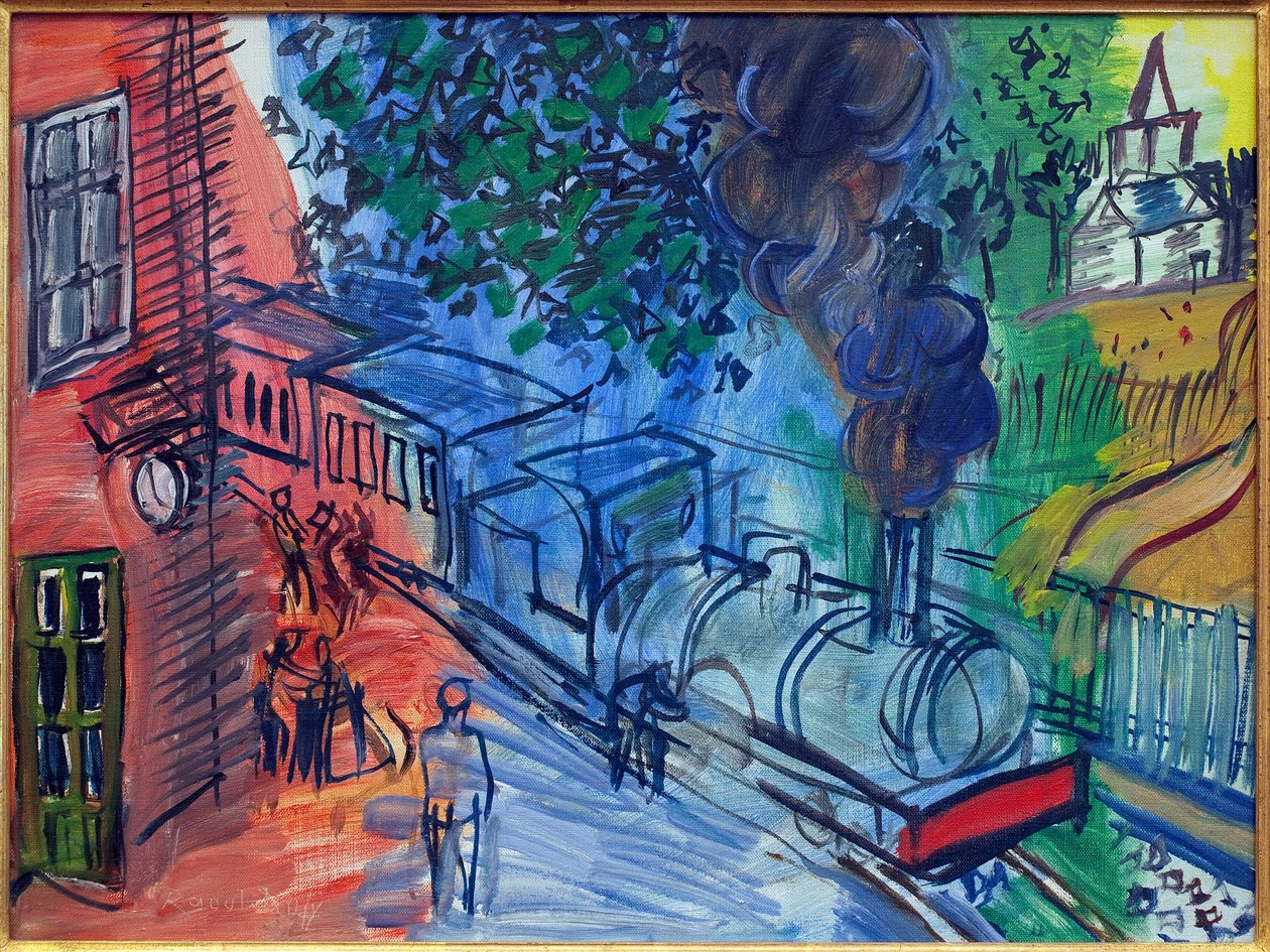 Train to the Station by Raoul Dufy