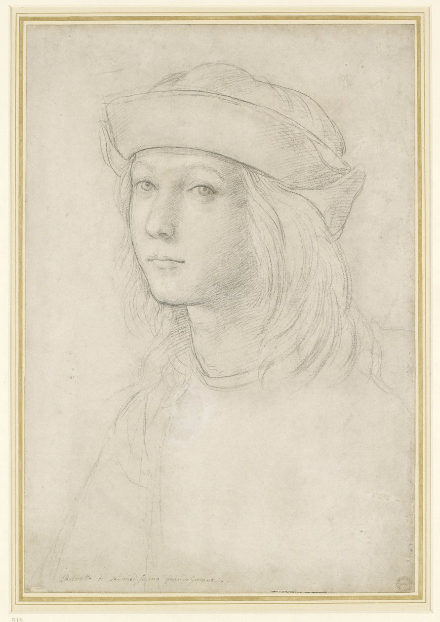 Self portrait by Raffaello Sanzio Raphael