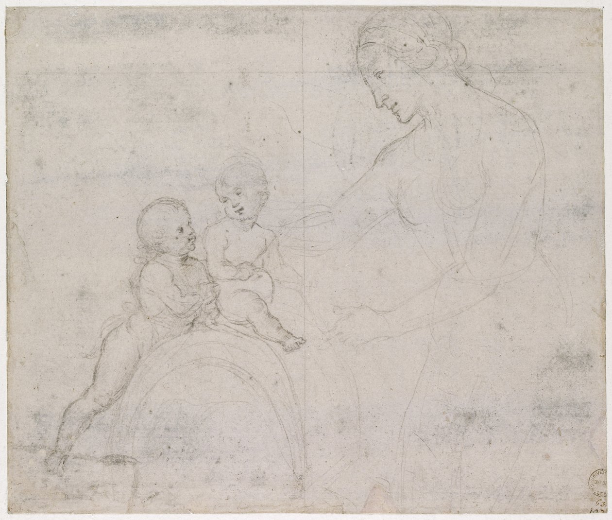 The Virgin and Child with St John by Raffaello Sanzio Raphael