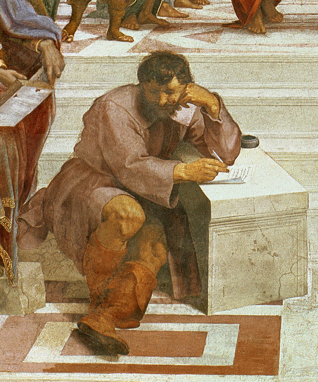 The School of Athens (detail) by Raffaello Sanzio Raphael