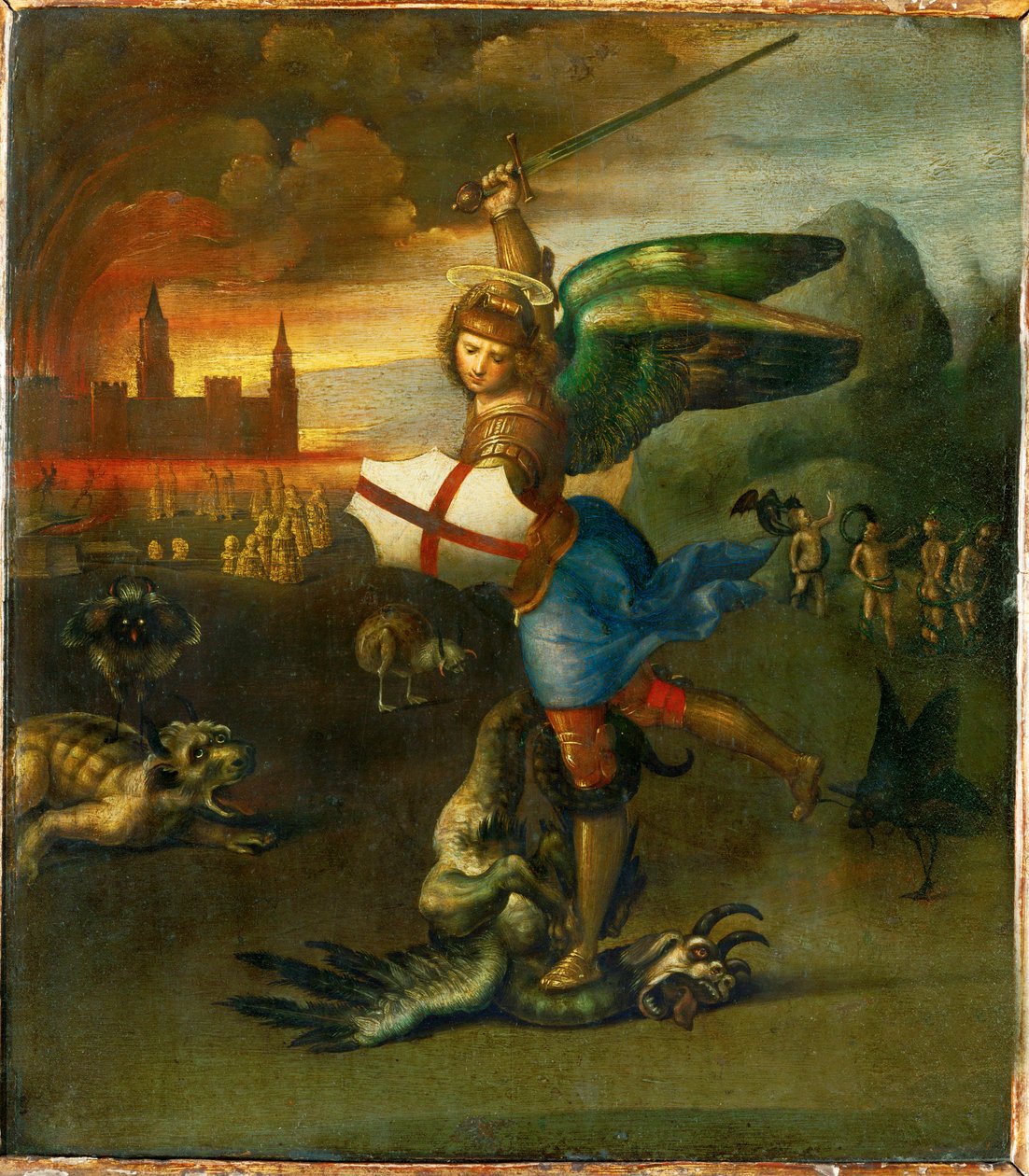 Saint Michael by Raphael (1483 1520): Buy fine art print