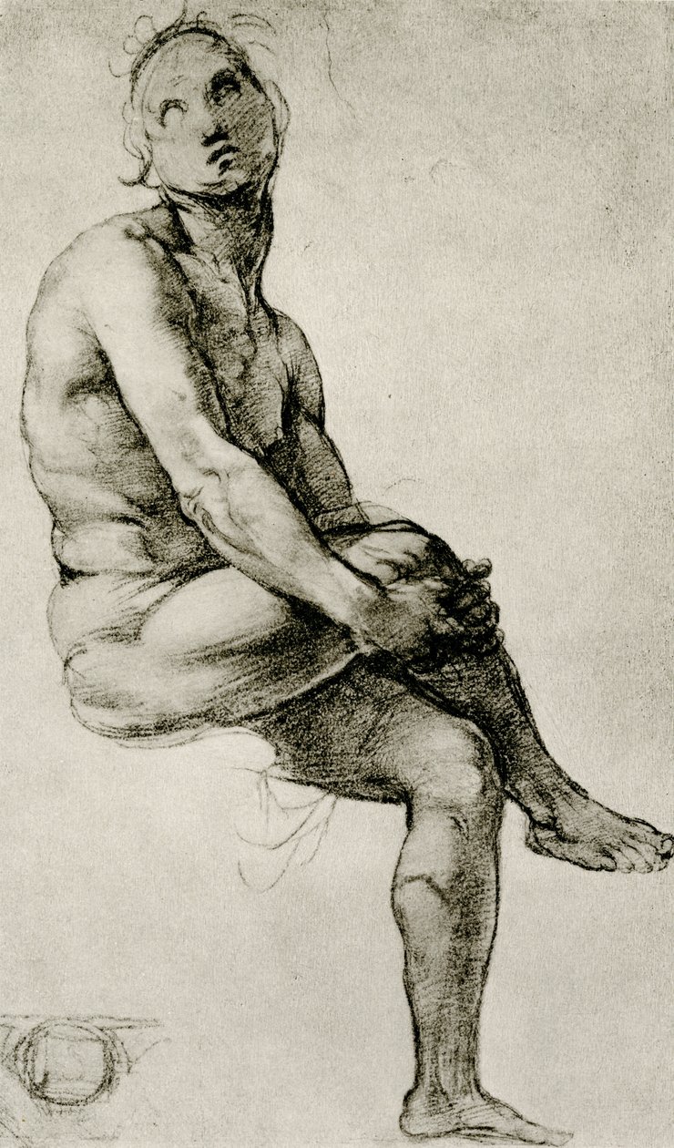 Adam von Raffaello Sanzio Raphael: hochwertiger Kunstdruck