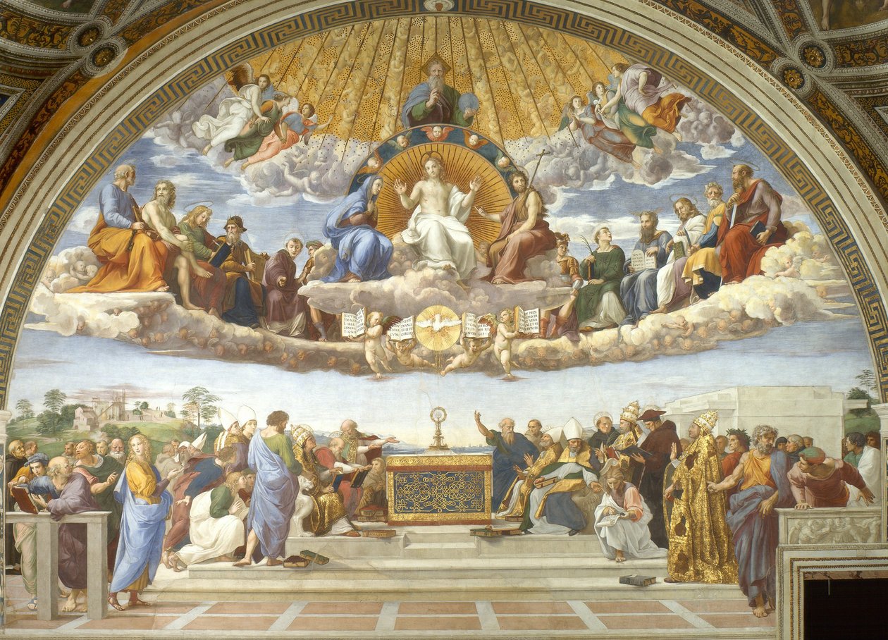 Disputation of the Holy Sacrament by Raphael