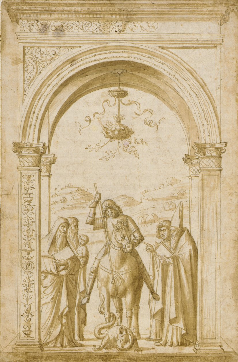 Drawing by Raphael