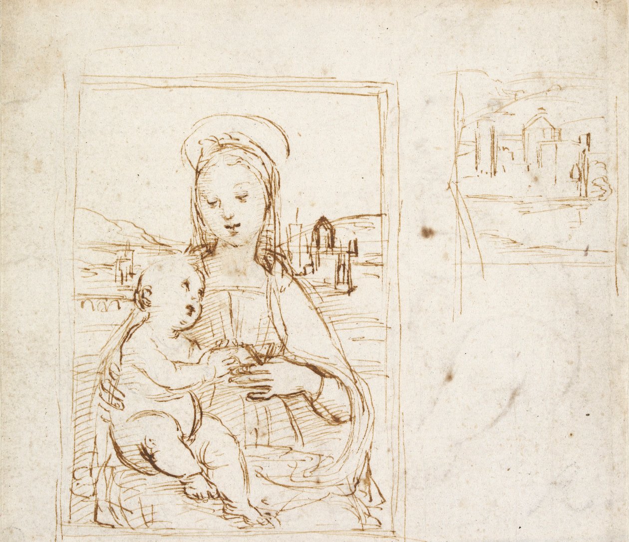 Study for a Picture of the Virgin and Child by Raphael