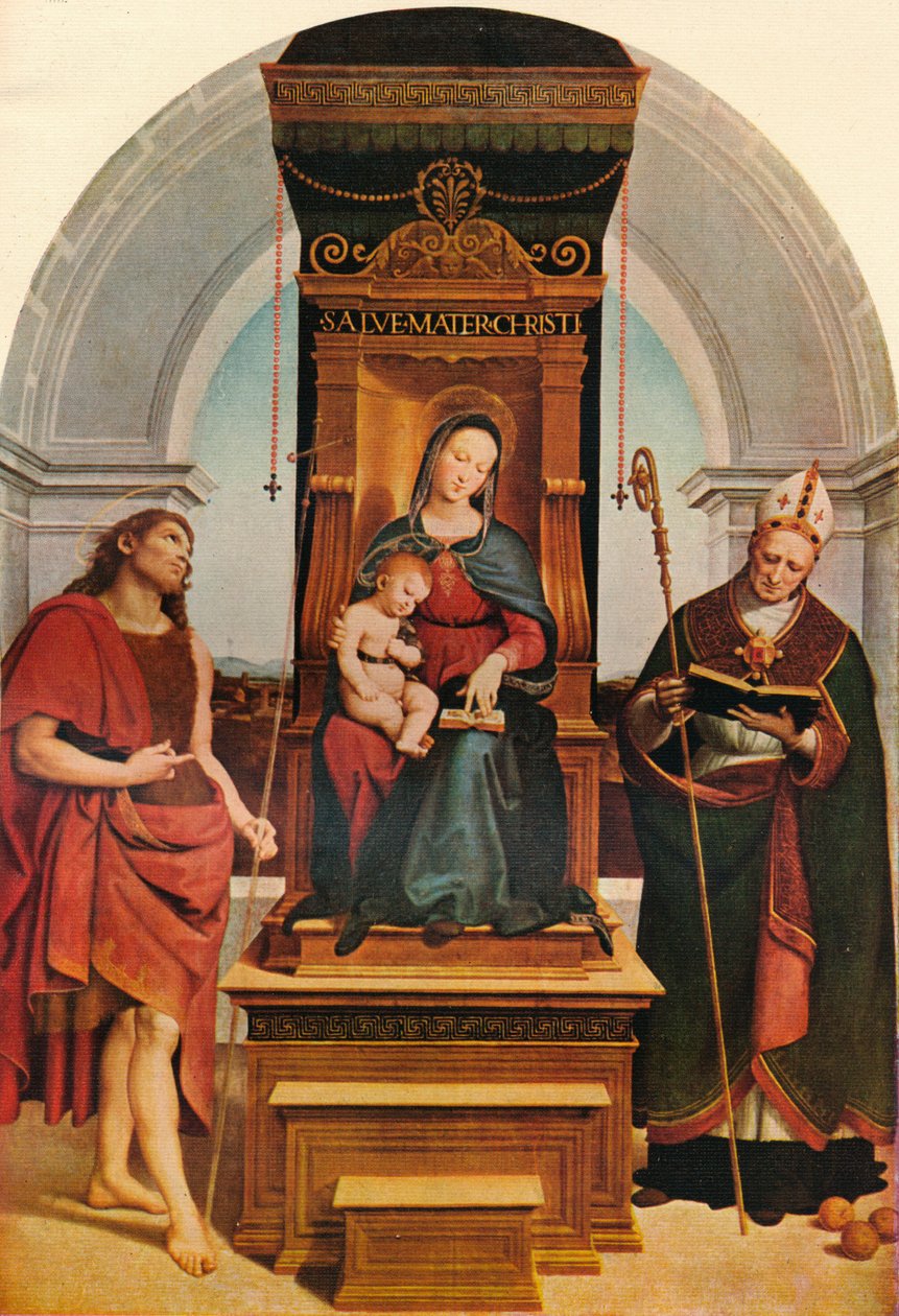 The Ansidei Madonna by Raffaello Sanzio Raphael