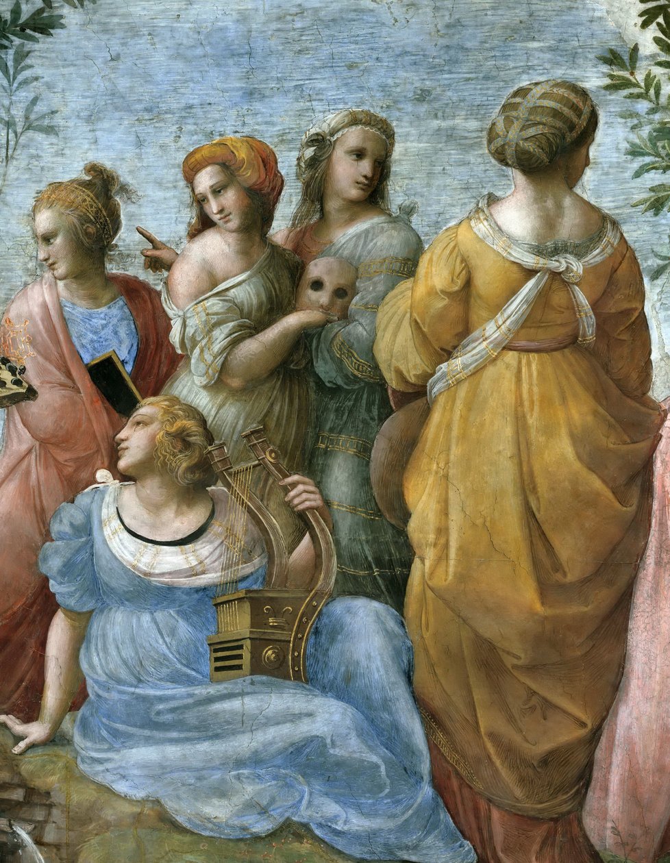 The Parnassus (detail) by Raphael