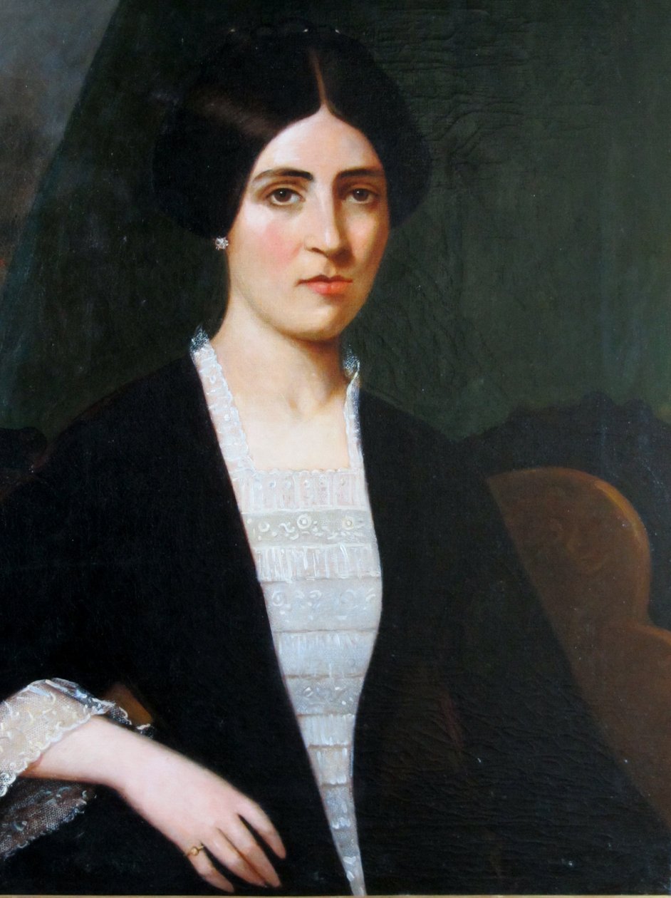 Doña Victoria Squella y Lopetegui by Raymond Auguste Quinsac Monvoisin