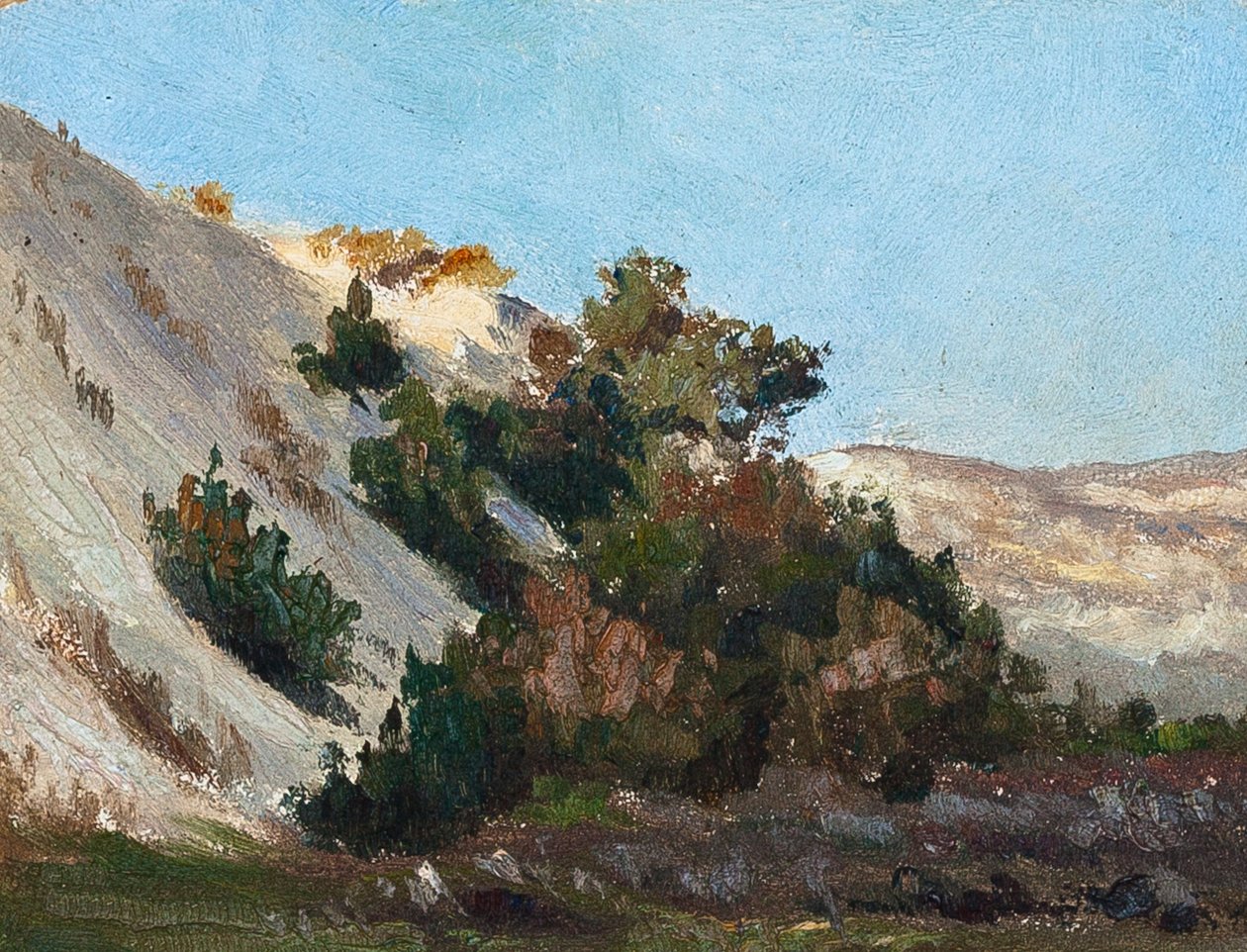 Landscape with Dunes, Atlantic Ocean by Raymond Bonnefon