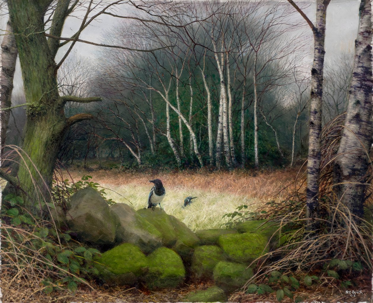 A morning at the end of winter, 2002 by Raymond Booth