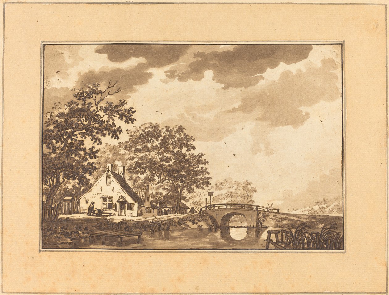 Landscape by Regina Schönecker after Jacob Cats