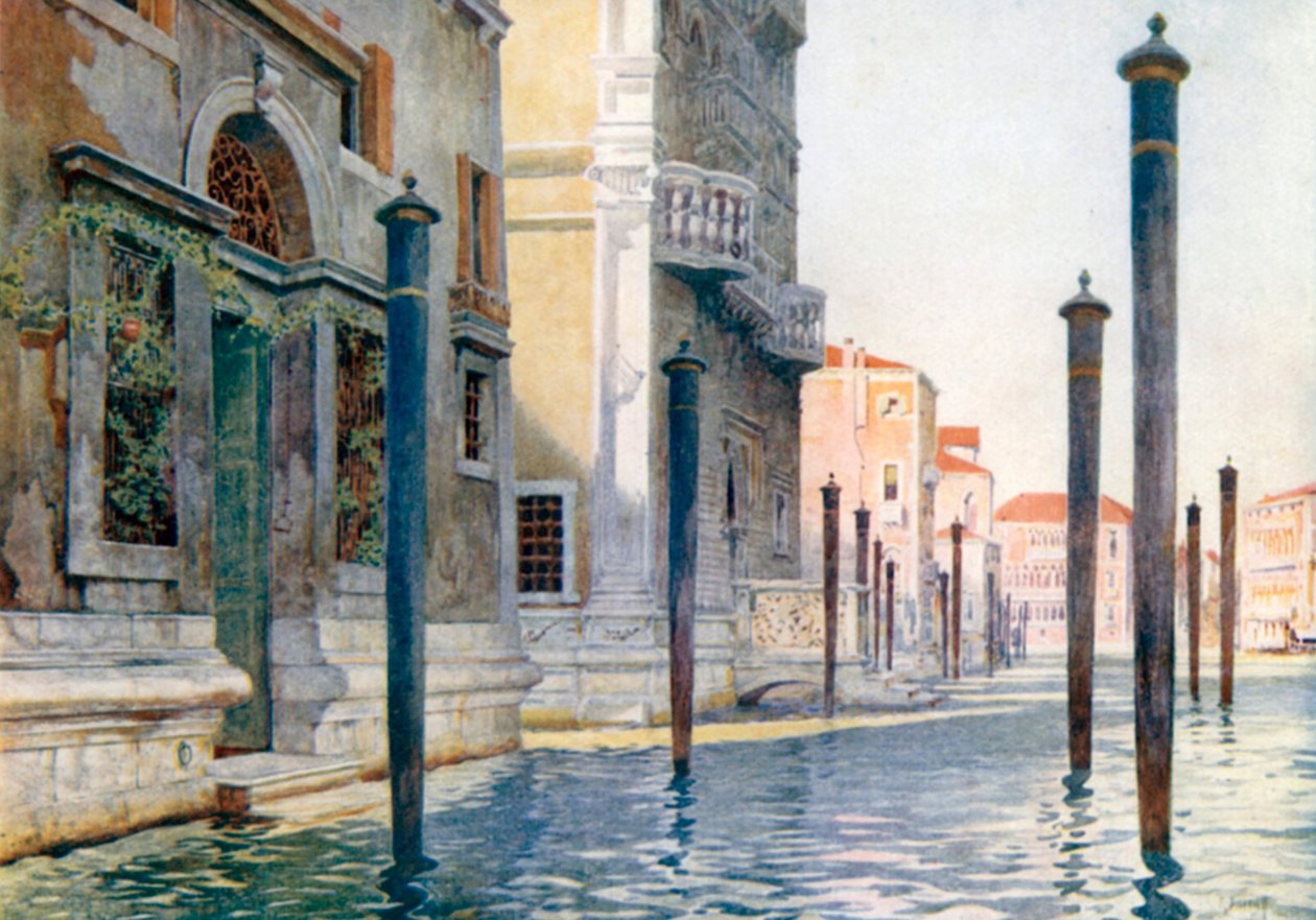 View on Grand Canal by Reginald Barratt