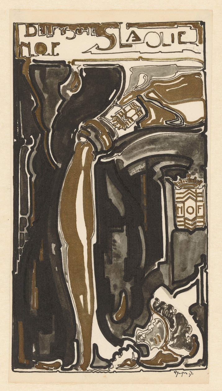 Delftsche Slaolie N.O.F. by Reijer Stolk (signed by artist)
