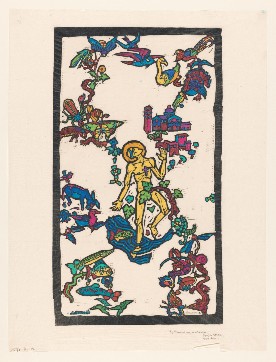 St. Francis of Assisi by Reijer Stolk (signed by artist)