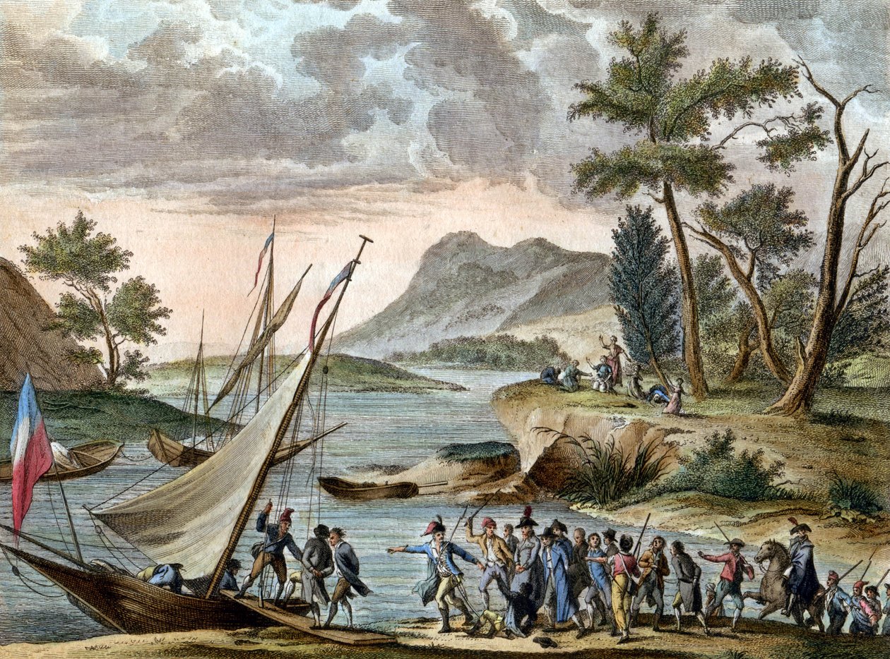 Arrest of Emigrants and Conspirators by Reiner Vinkeles