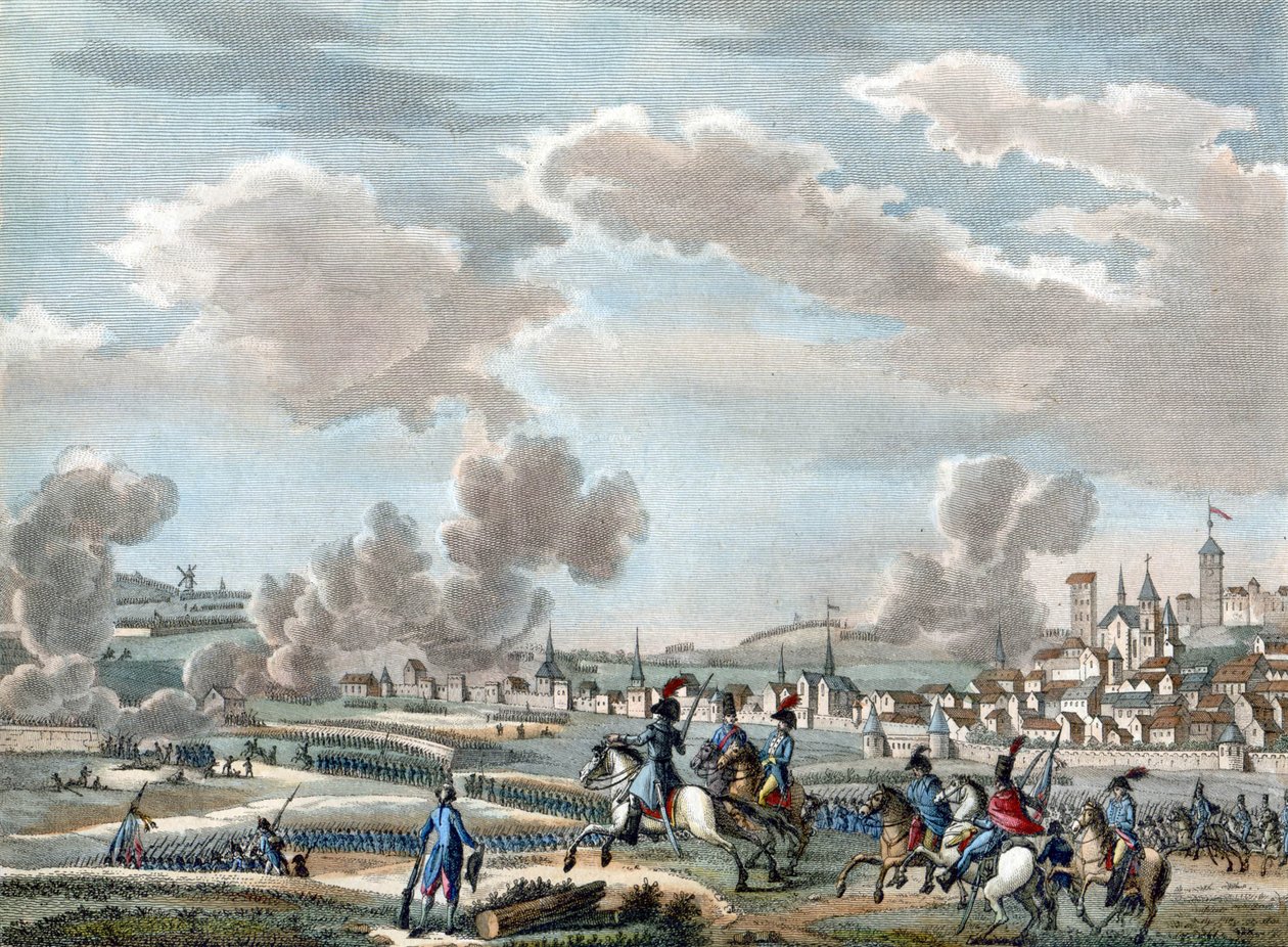 Battle of Jemappes by Reiner Vinkeles