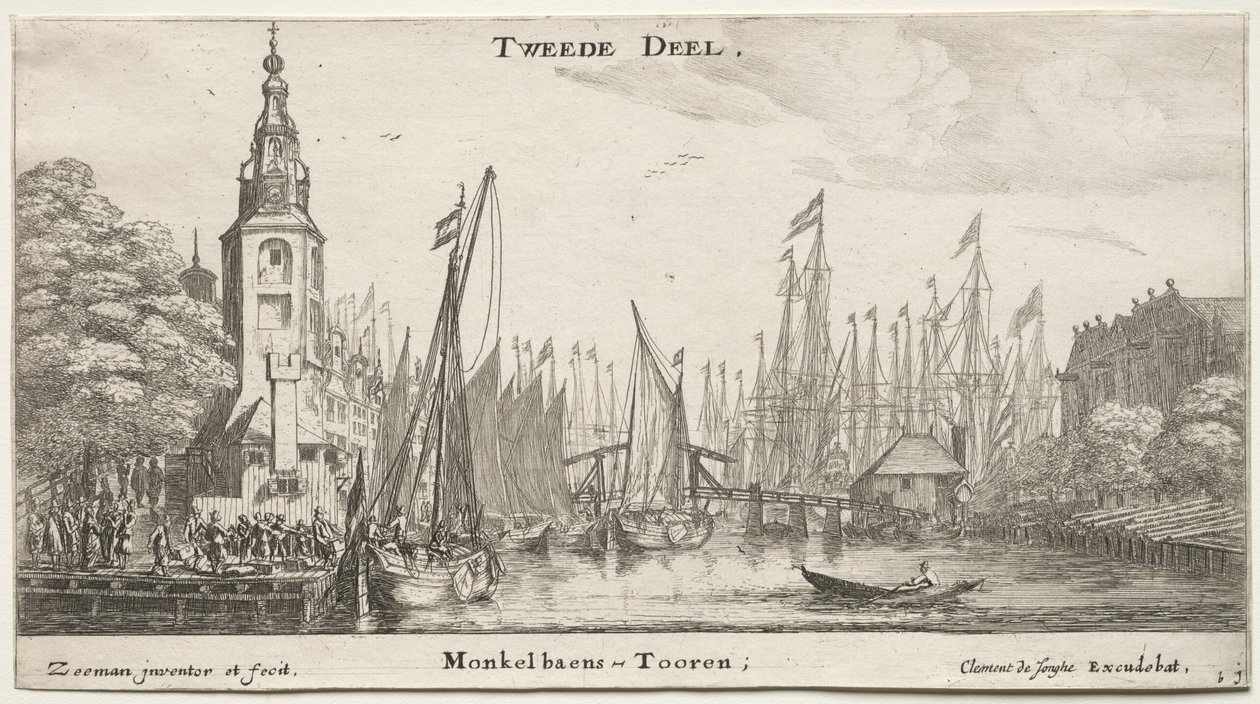 Ships of Amsterdam by Reinier Nooms
