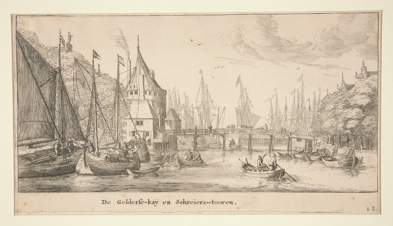 View of Amsterdam by Reinier Nooms