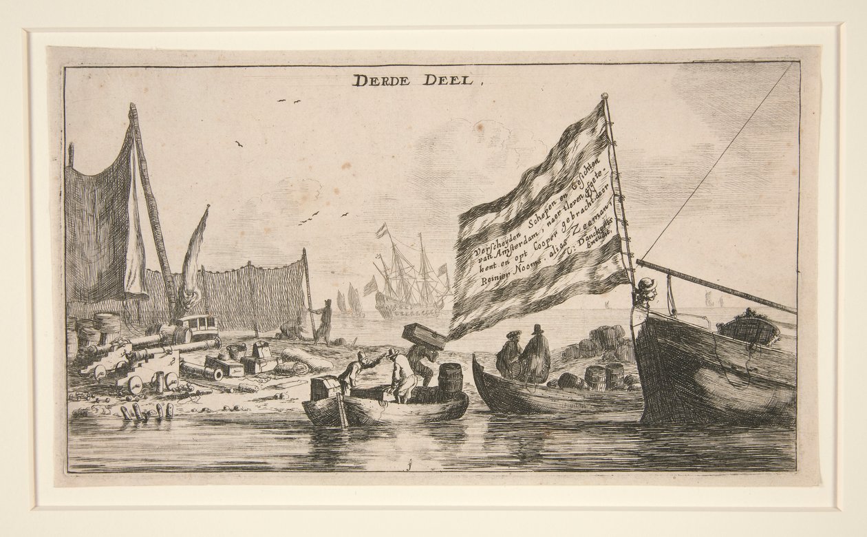 Views of Amsterdam, Title page Third Series by Reinier Nooms