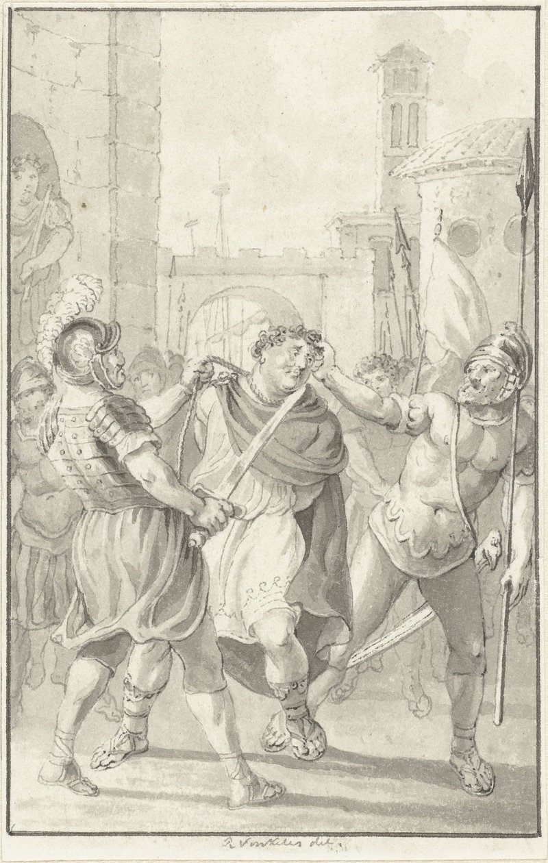 Emperor Vitellius on His Way to Execution by Reinier Vinkeles (I)