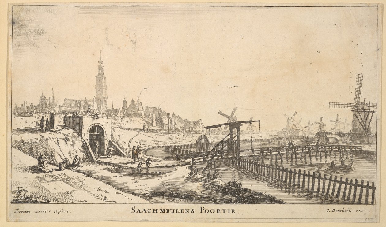 The Zaagmolen Gate by Reinier Zeeman