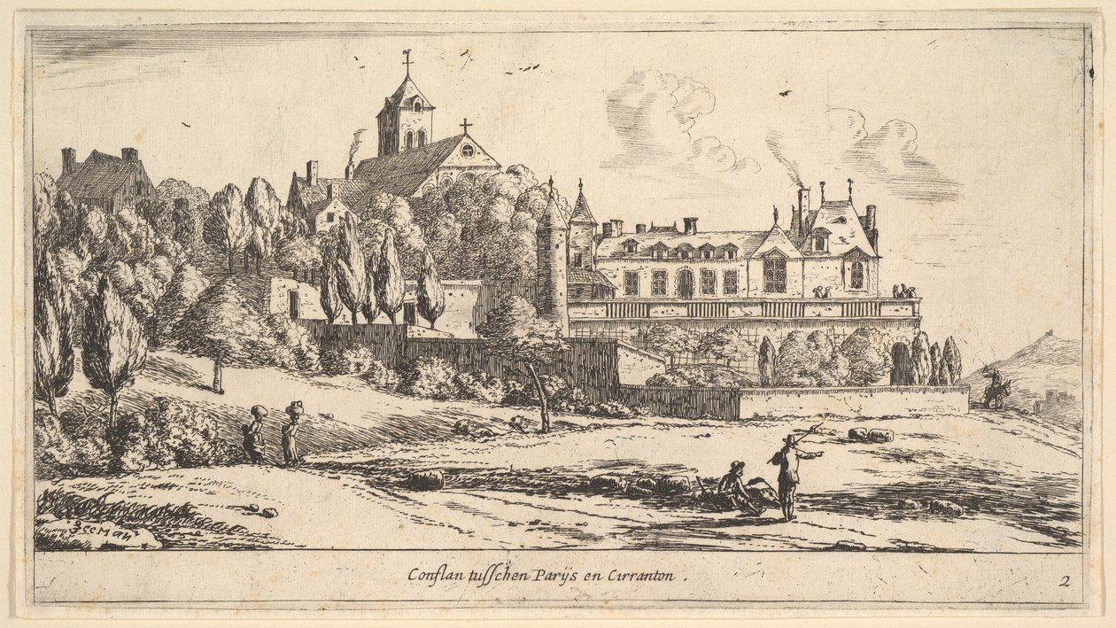 View of Conflans by Reinier Zeeman